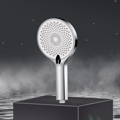 Round High Pressure Wall Mount Shower Head with Spray