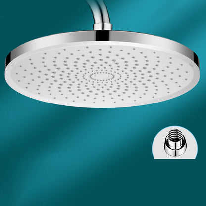 Round High Pressure Wall Mount Shower Head with Spray