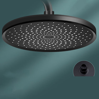 Round High Pressure Wall Mount Shower Head with Spray