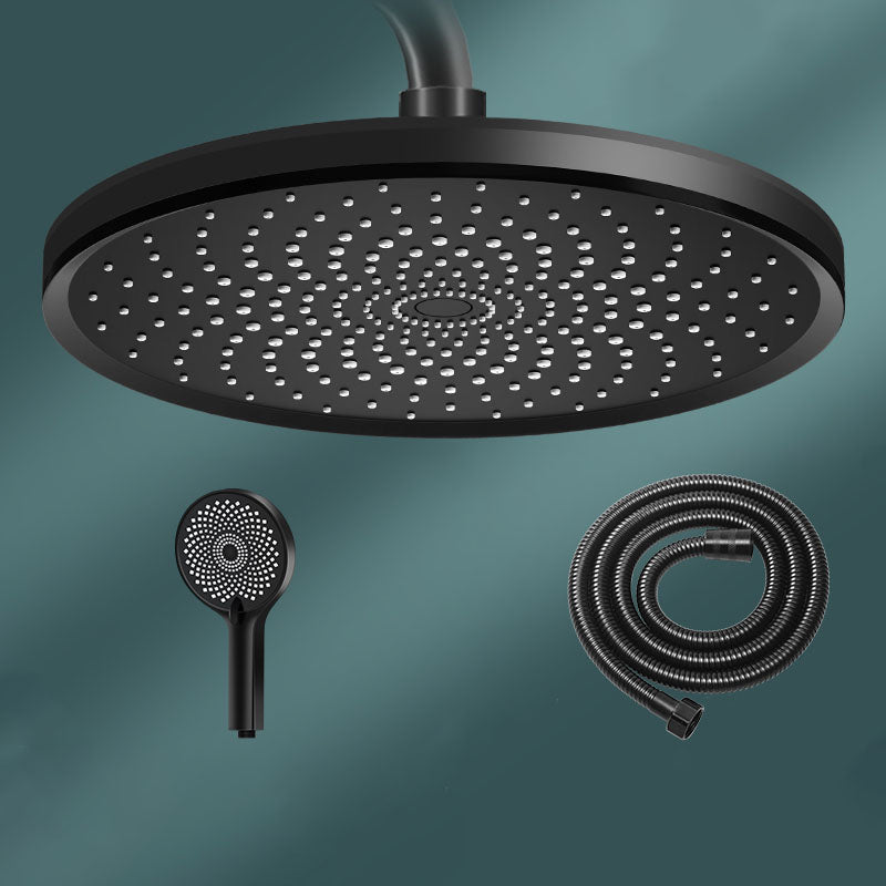 Round High Pressure Wall Mount Shower Head with Spray