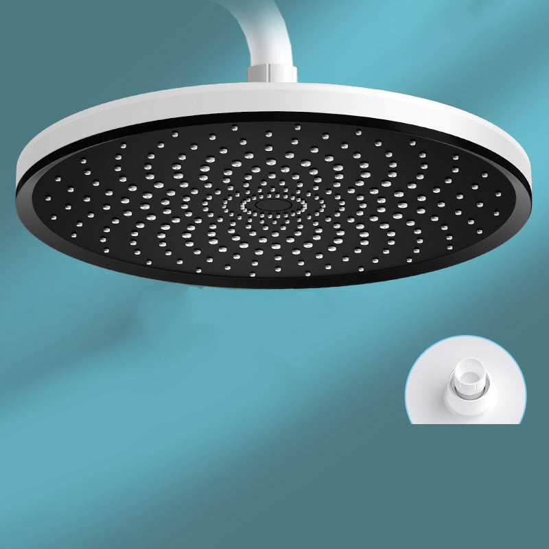 Round High Pressure Wall Mount Shower Head with Spray