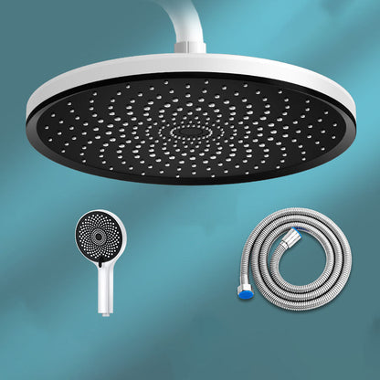 Round High Pressure Wall Mount Shower Head with Spray