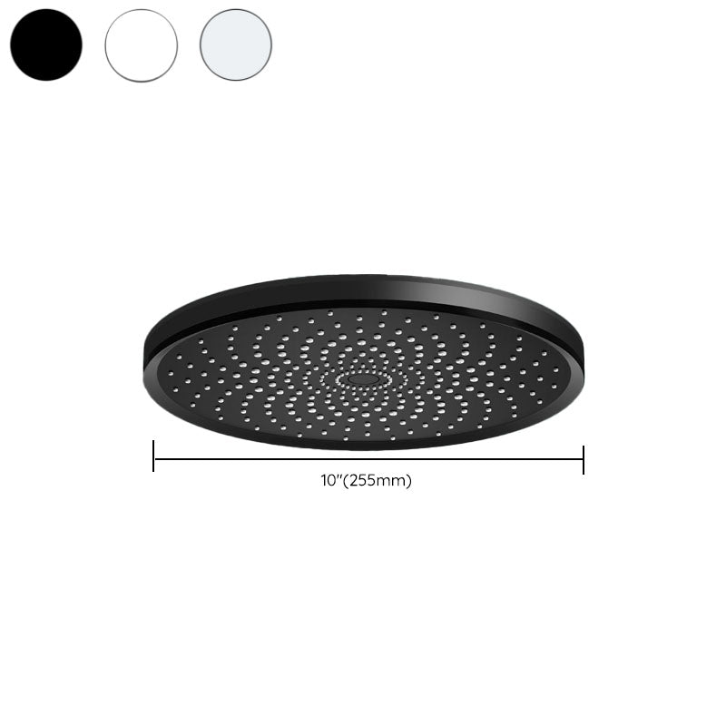 Round High Pressure Wall Mount Shower Head with Spray