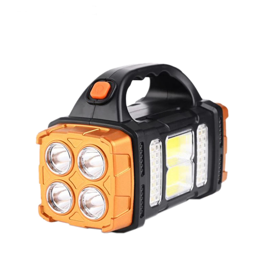 Portable Solar Powered LED Light Power Bank
