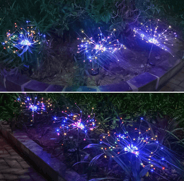 Outdoor Solar String Lights Copper Wire Fairy Lights