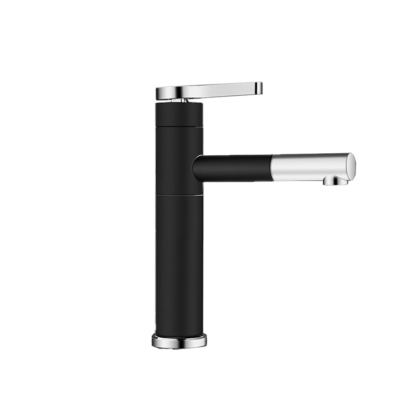 Modern Faucet with Lever Handle and Rotating Spout - Cofik