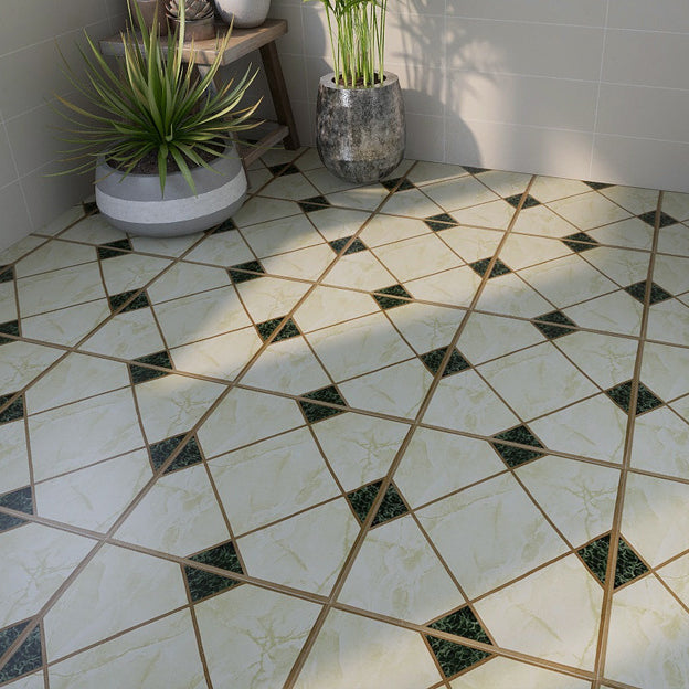 Easy Install Vinyl Floor Tiles with Stone Effect