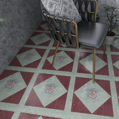 Easy Install Vinyl Floor Tiles with Stone Effect