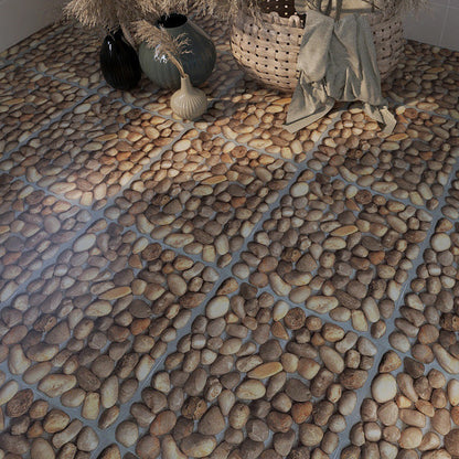 Easy Install Vinyl Floor Tiles with Stone Effect