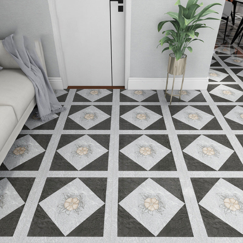 Easy Install Vinyl Floor Tiles with Stone Effect