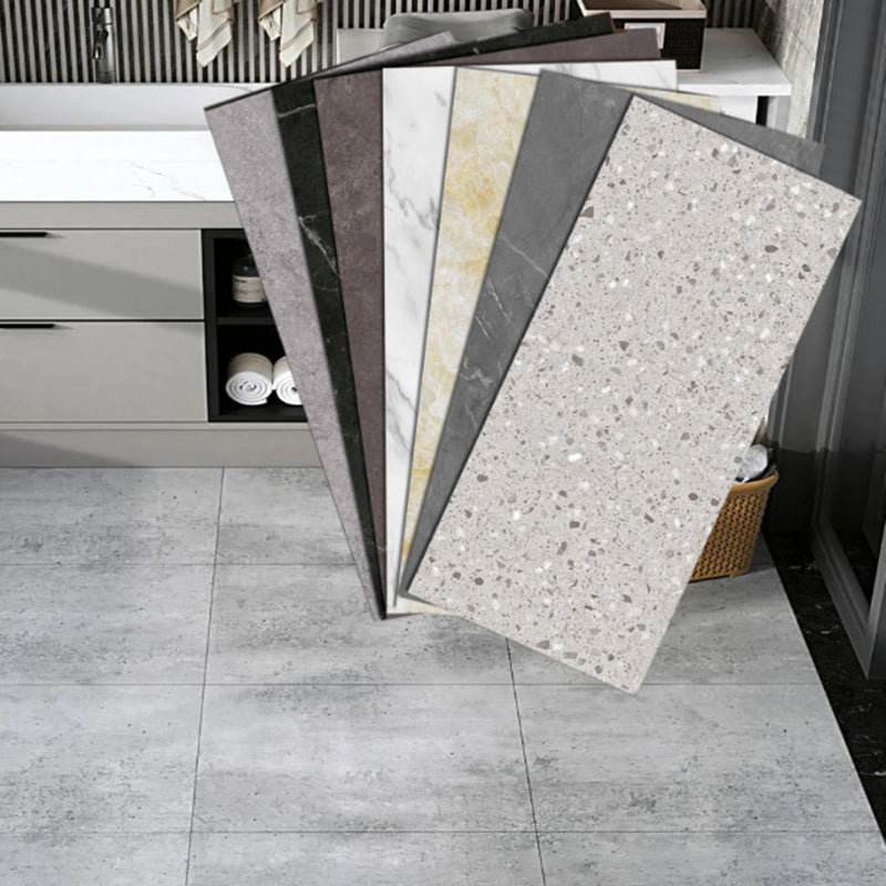 Easy Install Marble Effect Vinyl Flooring Low Sheen