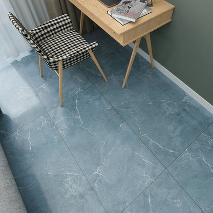 Easy Install Marble Effect Vinyl Flooring Low Sheen