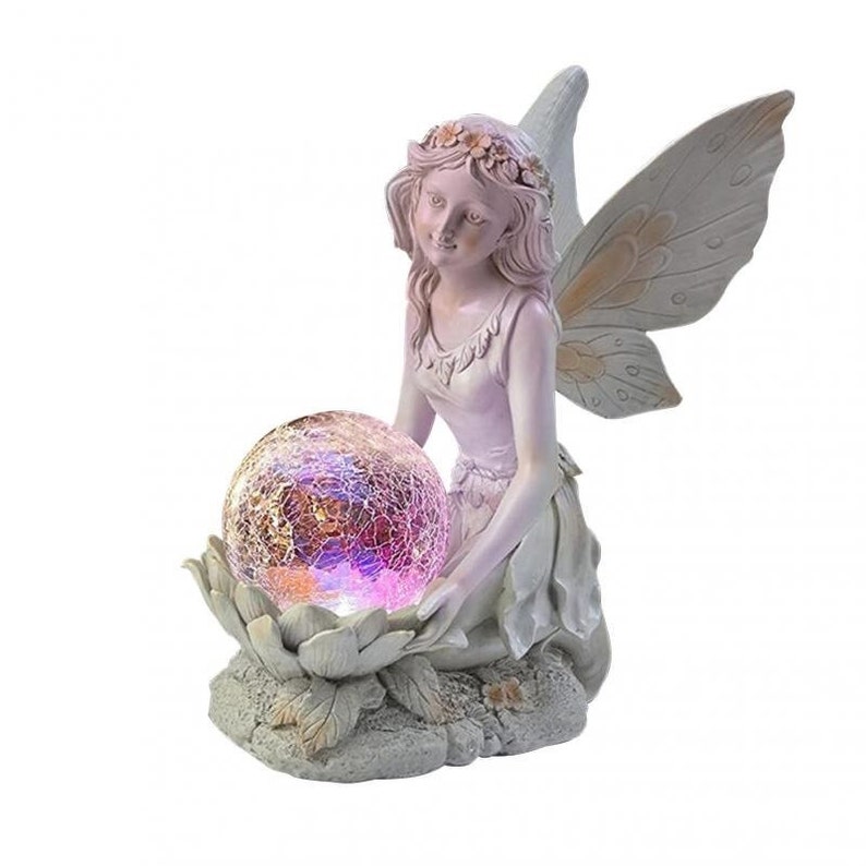 Solar Powered Fairy Garden Ornament
