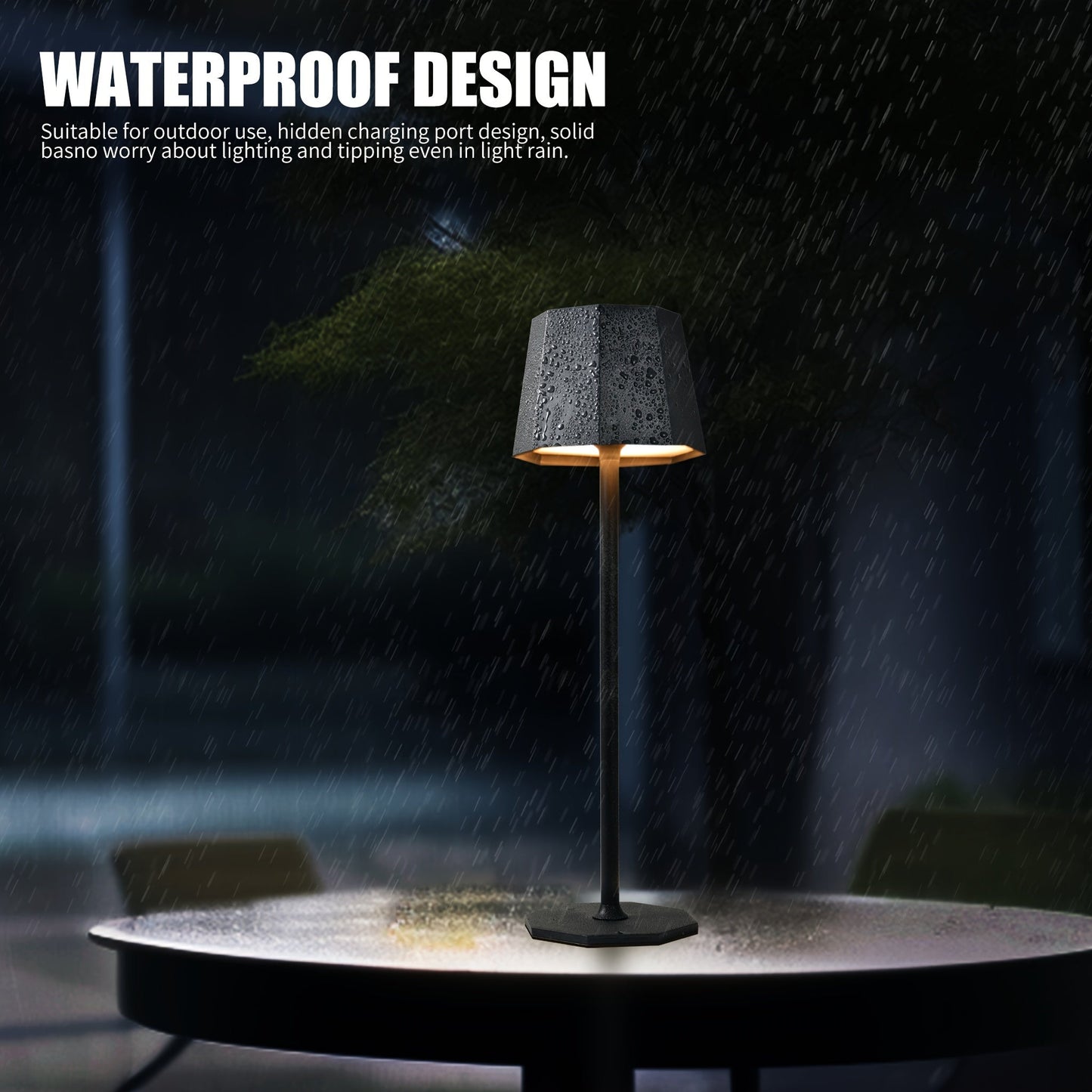 Portable 2-in-1 Cordless Desk Lamp Set