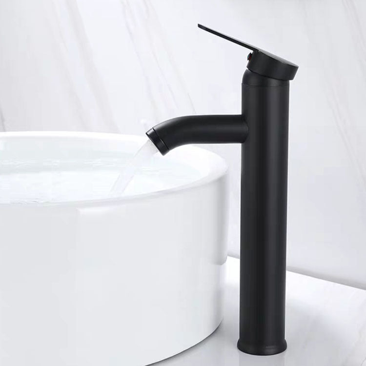 Contemporary Stainless Steel Bathroom Sink Faucet