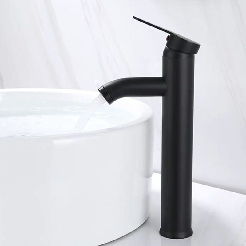 Contemporary Stainless Steel Bathroom Sink Faucet
