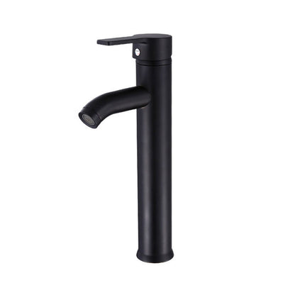 Contemporary Stainless Steel Bathroom Sink Faucet