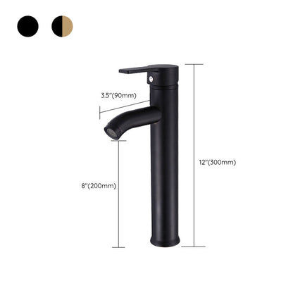 Contemporary Stainless Steel Bathroom Sink Faucet