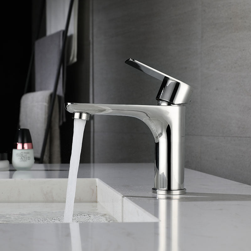 Stylish Copper Single Handle Vessel Sink Faucet