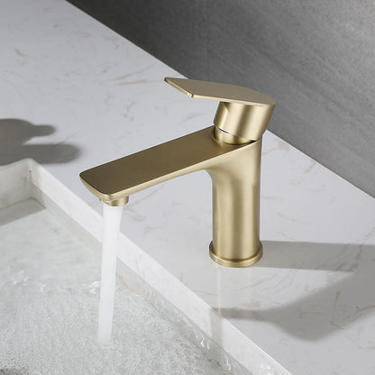 Stylish Copper Single Handle Vessel Sink Faucet