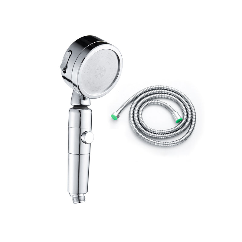 Modern Round Shower Head 3 Mode Spray in Chrome