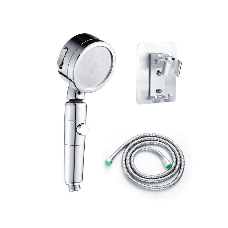 Modern Round Shower Head 3 Mode Spray in Chrome
