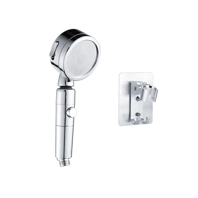 Modern Round Shower Head 3 Mode Spray in Chrome