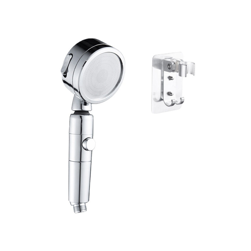 Modern Round Shower Head 3 Mode Spray in Chrome