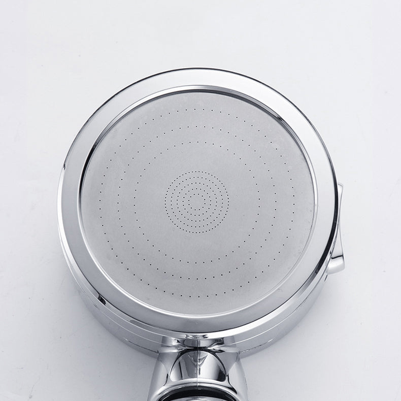 Modern Round Shower Head 3 Mode Spray in Chrome