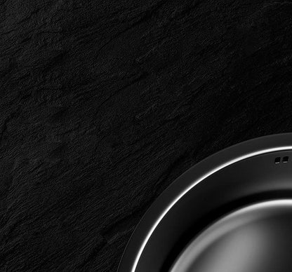 Modern Round Stainless Steel Kitchen Basin Sink