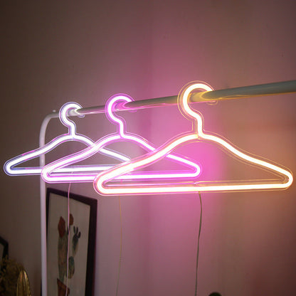 Premium LED Closet Hanger with Rechargeable Soft Light
