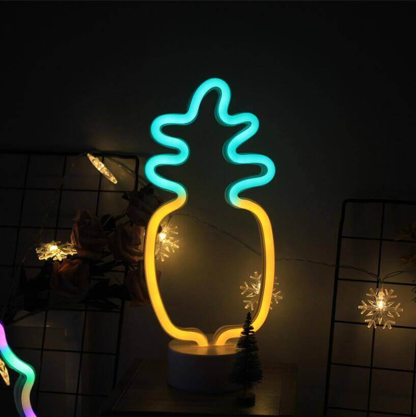 Colorful LED Desk Lamp Rainbow Effect