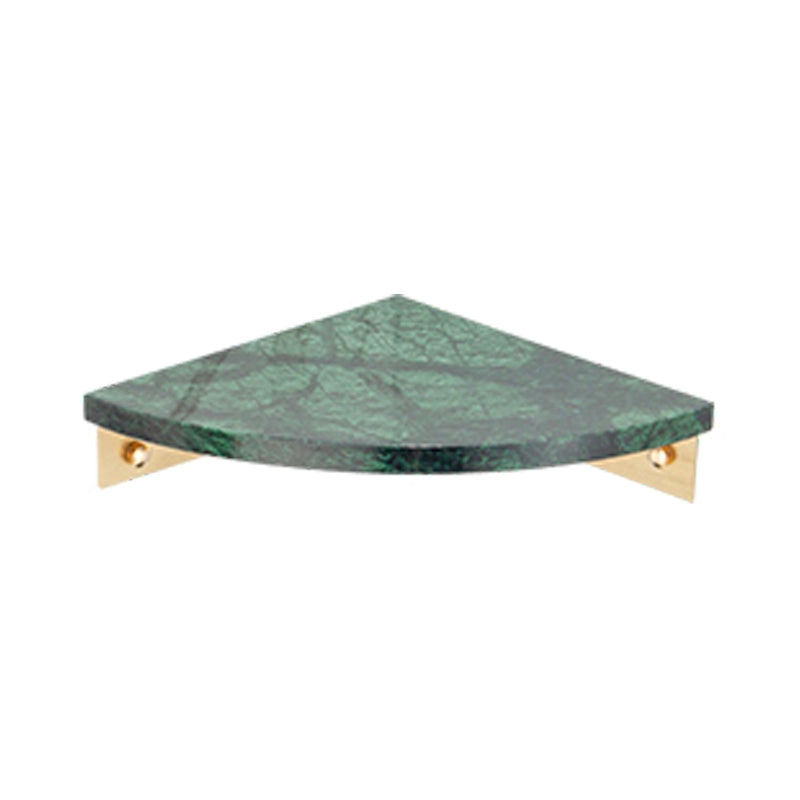 Luxury Brass Bathroom Hardware Set with Marble Accents