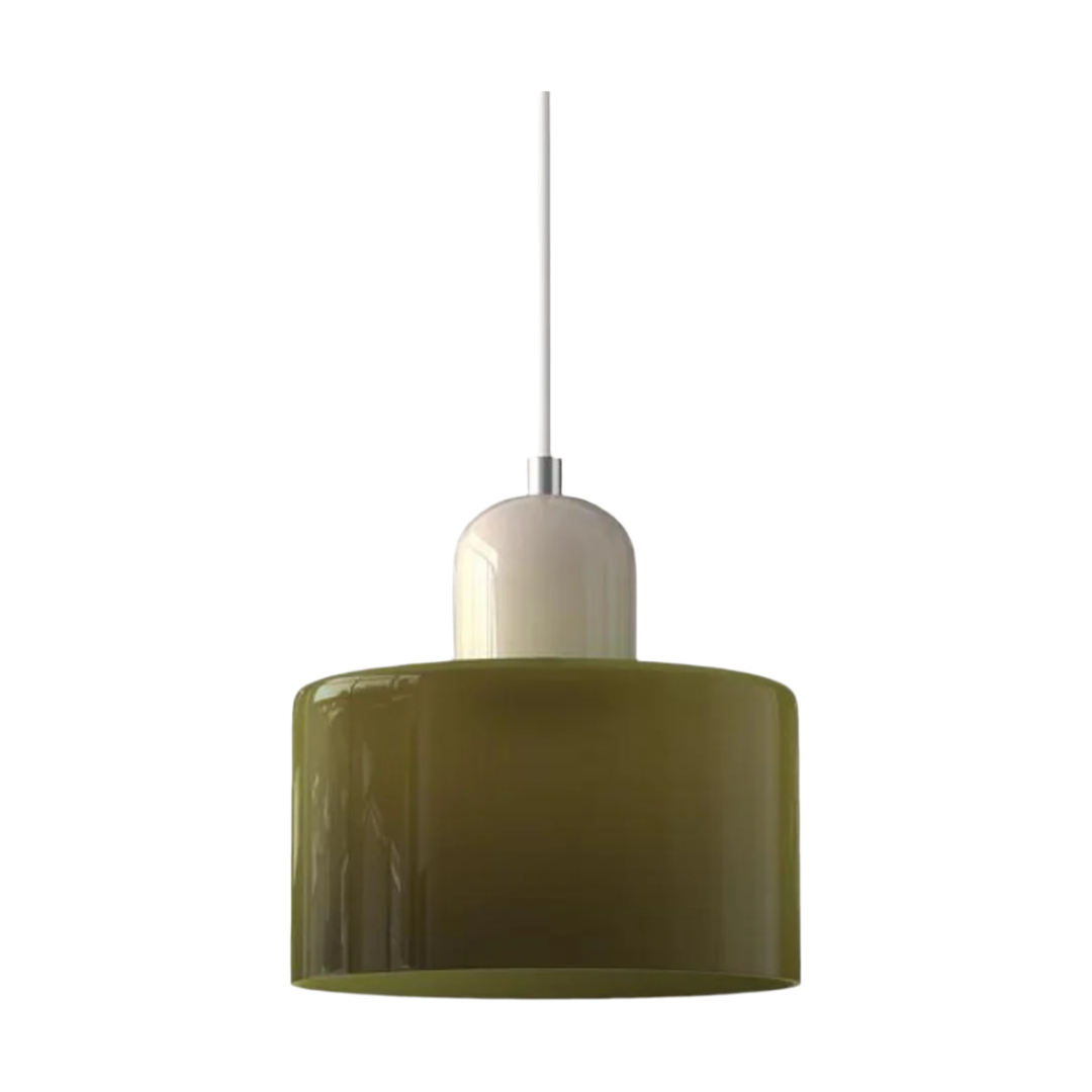 Stylish Round Glass Pendant Light