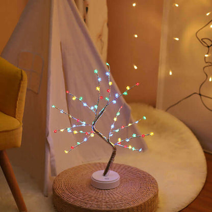 Warm Copper LED Desk Lamp Nightlight
