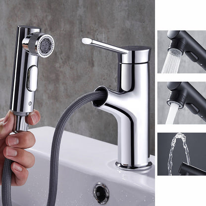 Modern Kitchen Sink Faucet with Pull-Out Spray nozzle