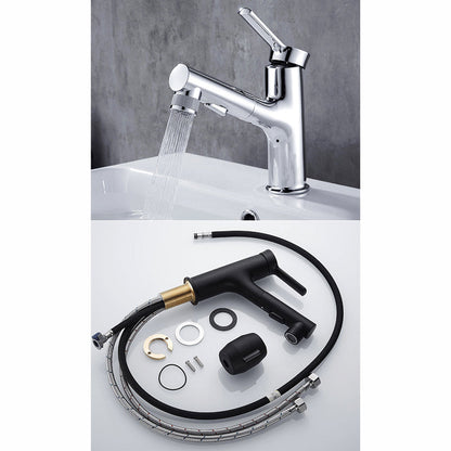 Modern Kitchen Sink Faucet with Pull-Out Spray nozzle