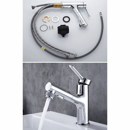 Modern Kitchen Sink Faucet with Pull-Out Spray nozzle