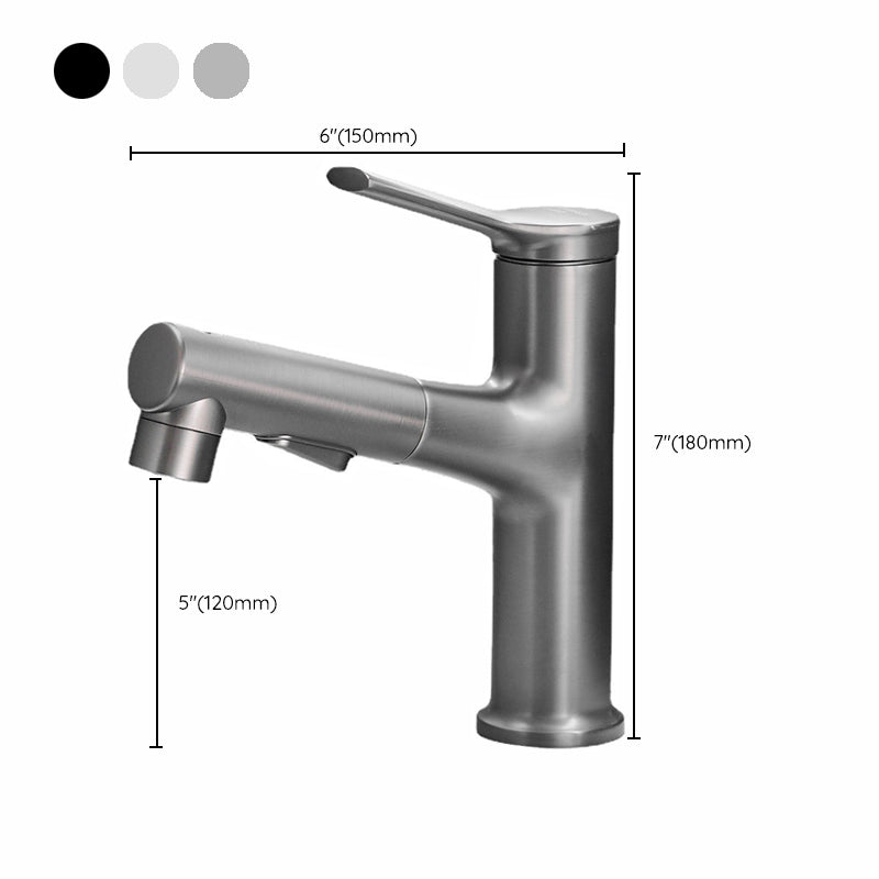 Modern Kitchen Sink Faucet with Pull-Out Spray nozzle