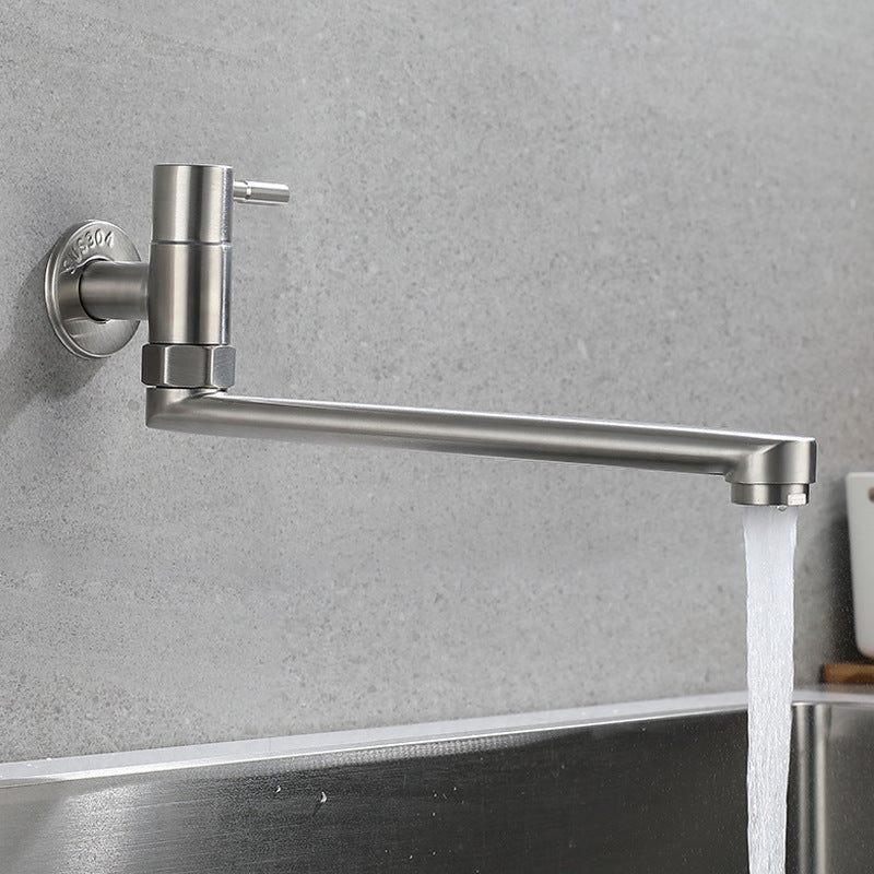 Easy Single Handle Stainless Steel Kitchen Faucet - Cofik