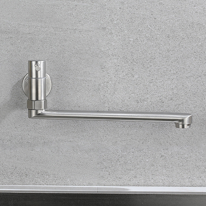 Easy Single Handle Stainless Steel Kitchen Faucet