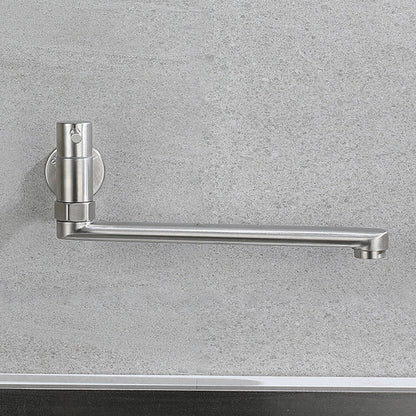 Easy Single Handle Stainless Steel Kitchen Faucet
