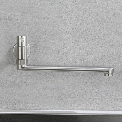 Easy Single Handle Stainless Steel Kitchen Faucet
