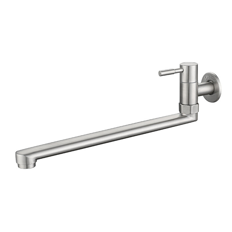 Easy Single Handle Stainless Steel Kitchen Faucet