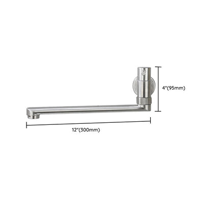 Easy Single Handle Stainless Steel Kitchen Faucet