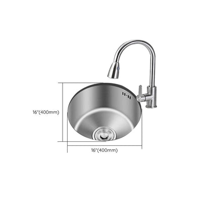 Durable Stainless Steel Sink with Drain Filter