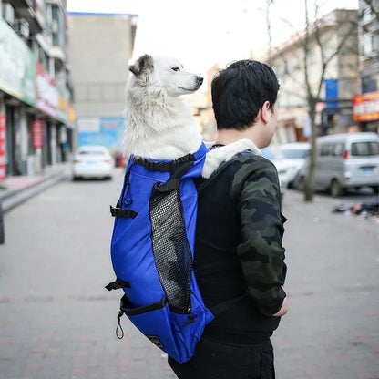Pet Hiking Backpack - Durable Dog Carrier with Pockets