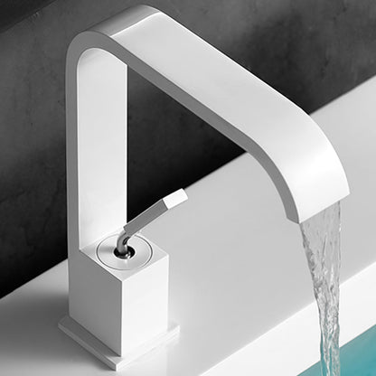 Contemporary Chrome Widespread Bathroom Sink Faucet - Cofik