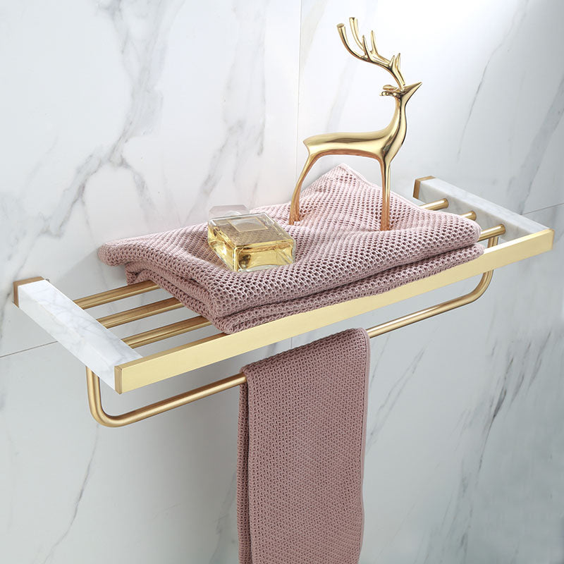 Luxurious Gold Bathroom Fixture Set