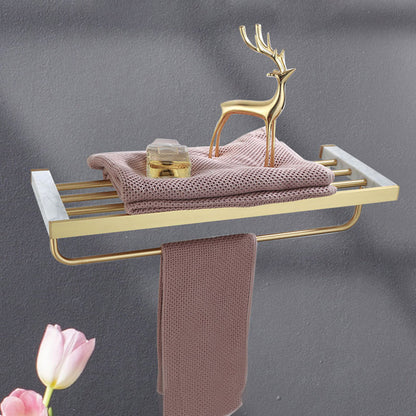 Luxurious Gold Bathroom Fixture Set